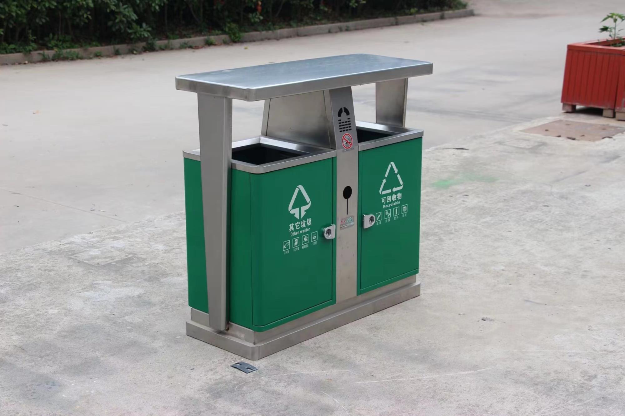 不鏽鋼（gāng）垃圾桶（tǒng）
